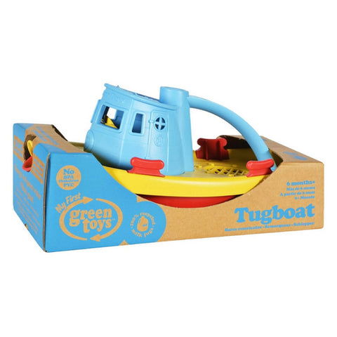 Green Toys, Tug Boat, Blue 1 Count Green Toys