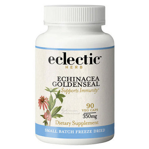 Eclectic Herb, Echinacea - Goldenseal, 90 Caps Eclectic Herb