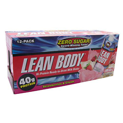 LABRADA NUTRITION, Lean Body, Strawberry 17 oz(Pack of 12) LABRADA NUTRITION