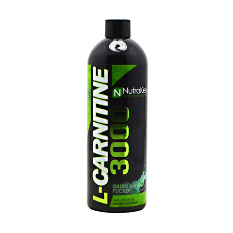 LIQ LCARN 3000 Green Apple 31 serving by Nutrakey