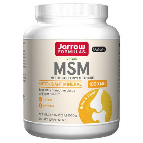 Jarrow Formulas, MSM Sulfur, 1000 Mg/Scoop, 2.2 Lbs Jarrow Formulas