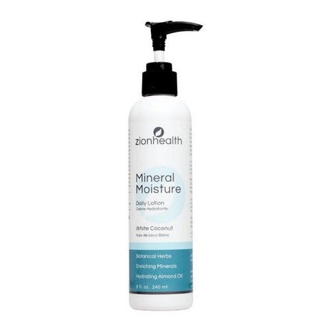 Zion Health, Moisture Minerals Intense Daily Lotion-White Coco & Shea, 8 OZ Zion Health
