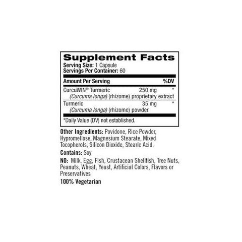Natrol, Extra Strength Turmeric, 60 CAPSULE Natrol