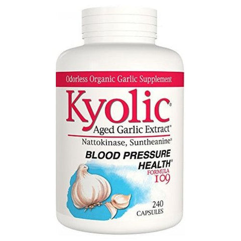 Kyolic, Kyolic Formula 109-Blood Pressure Health, 240 CAPS Kyolic