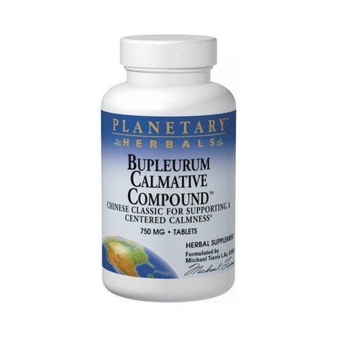 Planetary Herbals, Bupleurum Calmative Compound, 550 Mg, 120 Tabs Planetary Herbals
