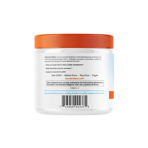 Doctors Best, L-Citrulline Powder, 7 Oz Doctors Best