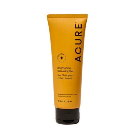 Acure, Brightening Cleansing Gel, 4 Oz Acure