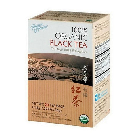 Prince Of Peace, Organic Black Tea, 20 Count Prince Of Peace