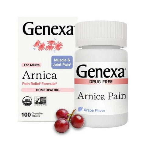 Genexa, Organic Arnica Advantage, 100 Tabs Genexa