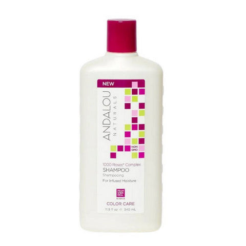 Andalou Naturals, 1000 Roses Complex Color Care Shampoo, 11.5 Oz Andalou Naturals