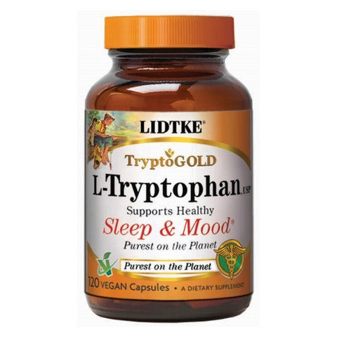 Lidtke, L-Tryptophan, 120 Veg Caps Lidtke
