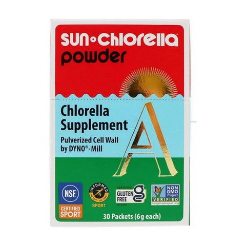 Sun Chlorella, Sun Chlorella Powder, 30 Packets Sun Chlorella