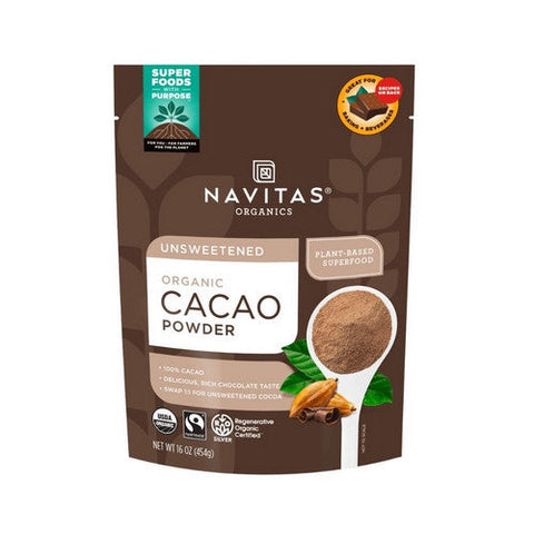 Navitas Organics, Organic Cacao Powder, 16 Oz Navitas Organics