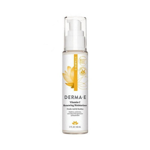 Derma e, Vitamin C Renewing Moisturiser Ferulic Acid And Rooibos, 2 Oz Derma e
