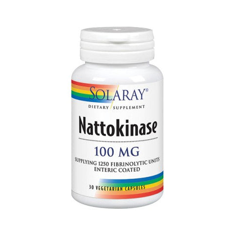 Solaray, Nattokinase, 100 mg, 30  Veg Caps Solaray