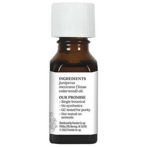 Aura Cacia, Essential Oil Cedarwood, 0.5 Fl Oz Aura Cacia