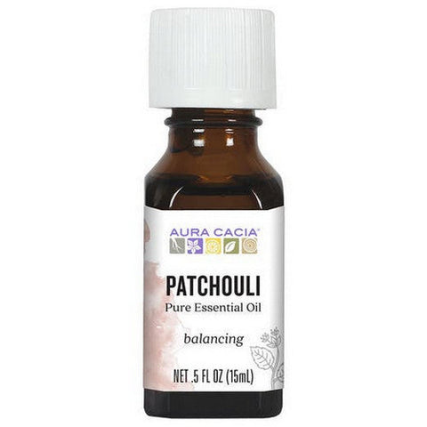 Aura Cacia, 100% Pure Essential Oil Patchouli, (pogostemon cabin) 0.5 Fl Oz Aura Cacia