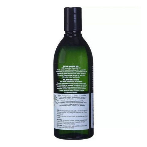 Avalon Organics, Bath & Shower Gel, Organic Lavender 12 Oz Avalon Organics