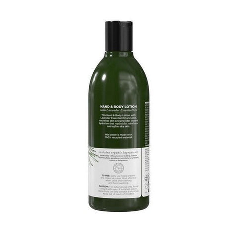 Avalon Organics, Revitalizing Hand And Body Lotion Lavender, 12 Oz Avalon Organics