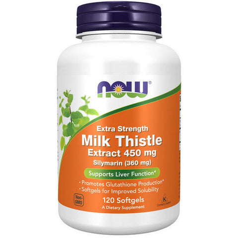 Now Foods, Silymarin Milk Thistle Extract, 450 mg, 120 Softgels Now Foods