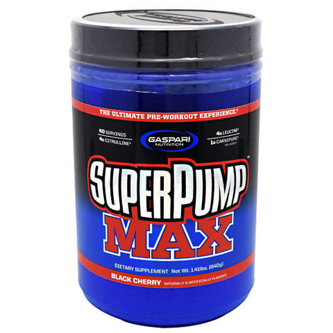 SUPERPUMP MAX Orange 40 Servings by Gaspari Nutrition