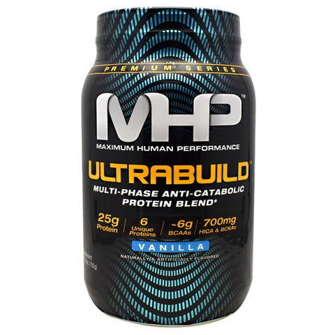 Maximum Human Performance, Ultrabuild Protein, Vanilla 2 lbs Maximum Human Performance
