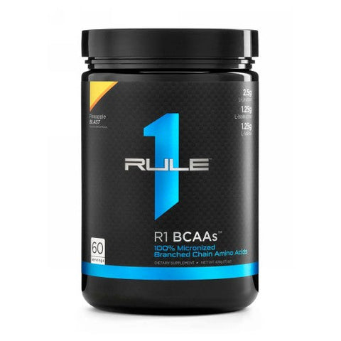 Rule 1, R1 BCAA, Blue Raspberry 210 Grams Rule 1