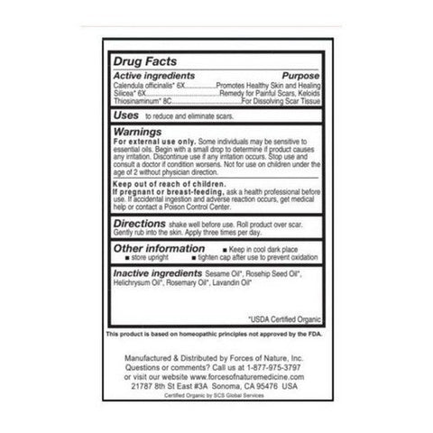 Forces of Nature, Scar Control Advanced, 4 ml Forces of Nature