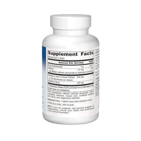 Planetary Herbals, Full Spectrum Hawthorn Extract, 60 Tabs Planetary Herbals
