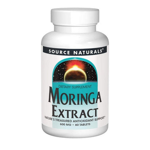 Source Naturals, Moringa Extract, 600 mg, 60 Tabs Source Naturals