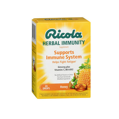 Ricola, Herbal Immunity Supports Honey, 24 Count Ricola
