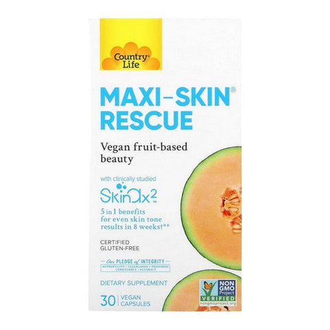 Country Life, Maxi-Skin Rescue, 30 Caps Country Life