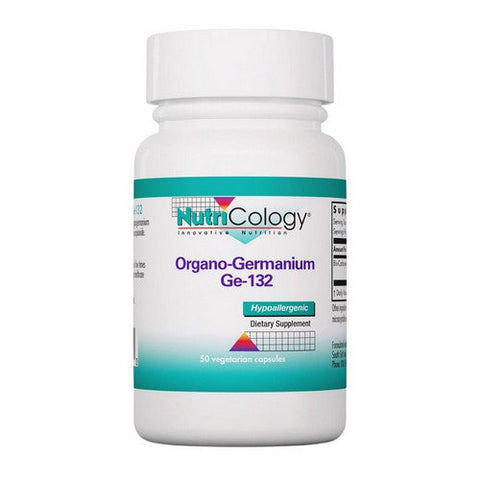 Nutricology/ Allergy Research Group, Organo-Germanium Ge-132, 50 Veg Caps Nutricology/ Allergy Research Group