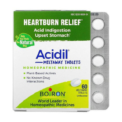 Boiron, Acidil Heartburn, 60 Tabs Boiron