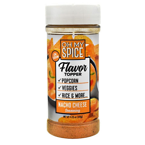 Oh My Spice, LLC, Flavor Topper, Nacho Cheese 4.25 Oz Oh My Spice, LLC