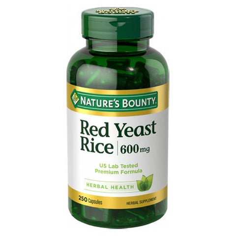 Nature's Bounty, Red Yeast Rice, 600 mg, 12 X 250 Caps Nature's Bounty