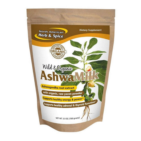 North American Herb & Spice, AshwaMilk Drink Mix, 3.5 Oz North American Herb & Spice