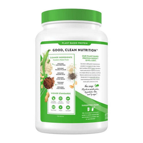 Orgain, Organic Plant Based Protein Powder, Chocolate Peanut Butter 2.03lb Orgain