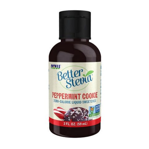 Now Foods, BetterStevia Liquid Peppermint Cookie, 2 Oz Now Foods
