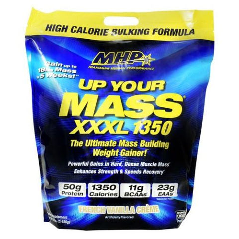 Maximum Human Performance, Uym XXXL 1350, French Vanilla 12 lbs Maximum Human Performance