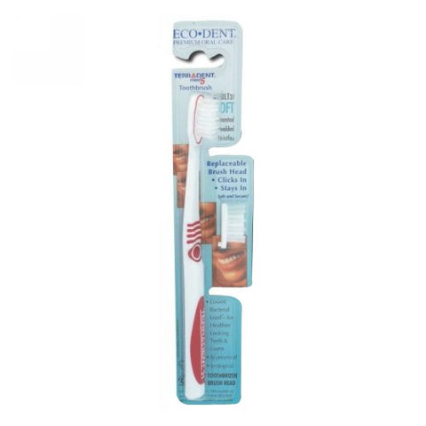 Eco-Dent, Terradent 31 Toothbrush, Refill Sensitive 1 EACH Eco-Dent