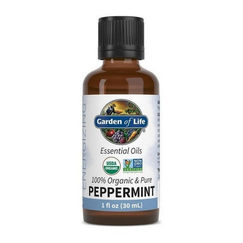 Garden of Life, Organic Essential Oil Peppermint, 1 Oz Garden of Life