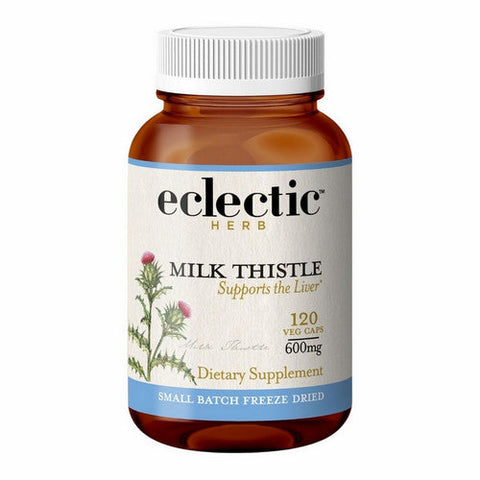 Eclectic Herb, Milk Thistle, 600 Mg, 120 Caps Eclectic Herb