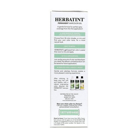 Herbatint, Permanent Hair Colour Gel 2N Brown, 5.75 Oz Herbatint