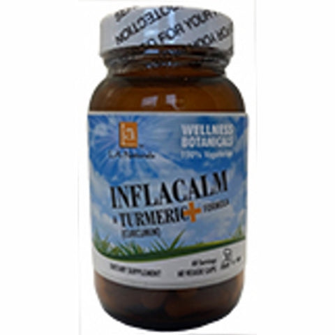 L. A .Naturals, Inflacalm Raw Formula, 60 Veg Caps L. A .Naturals