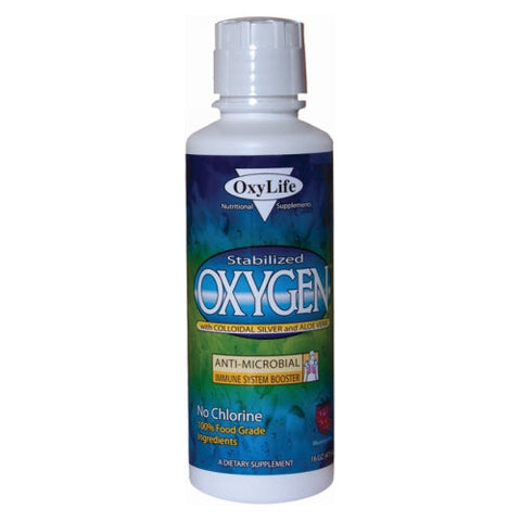 Oxylife Products, OxyLife Stabilized Oxygen Orange Pineapple, 16 Oz Oxylife Products