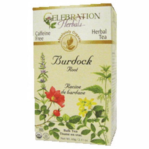 Celebration Herbals, Organic Burdock Root Tea, 60 grams Celebration Herbals