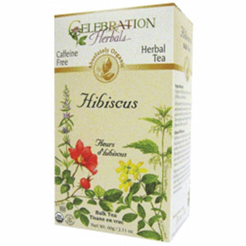 Celebration Herbals, Organic Hibiscus Flower Tea, 60 grams Celebration Herbals