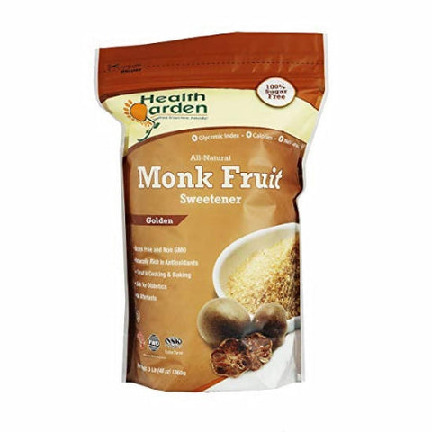 Health Garden, Golden Monk Fruit Sweetener, 3 lbs Health Garden