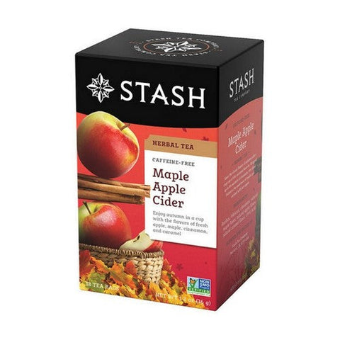 Stash Tea, Maple Apple Cider Herbal Tea, 18 Bags Stash Tea